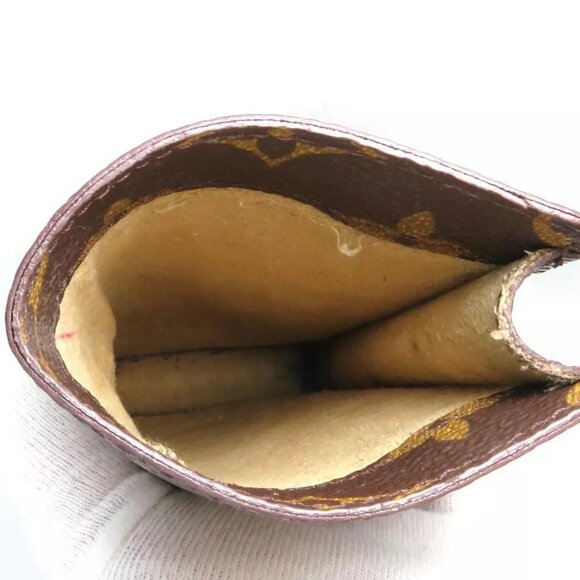 Auth LOUIS VUITTON Monogram Glasses Case Brown - Picture 7 of 9